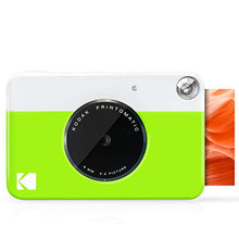 Load image into Gallery viewer, Kodak Printomatic Instant Camera Bundle (Green) Zink Paper (20 Sheets) - Case - Photo Album - Hanging Frames.
