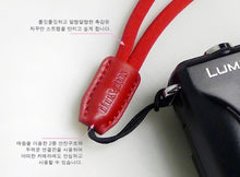 Load image into Gallery viewer, Gariz Elastic Band DD-WSP2 Camera Hand Strap for Mirroless Camera, Red
