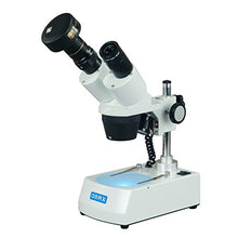 Load image into Gallery viewer, OMAX 10X-20X-30X-60X Cordless Stereo Binocular Microscope with Dual LED Lights and 5MP Camera
