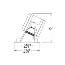 Load image into Gallery viewer, WAC Lighting HR3LEDT918PN835CB Tesla PRO 3.5&quot; LED Square 30-45 Degree Adjustable Trim with Light Engine 3500K Narrow Beam, (80+ CRI), Copper Bronze
