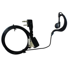 Load image into Gallery viewer, KENMAX 2 Pin G Shape Earpiece Headset with PTT MIC for Walkie Talkie ICOM IC-F10 IC-F20 IC-F11 IC-F11S VERTEX VX510 VX200 VX500
