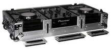Load image into Gallery viewer, Odyssey FZPI4400W Flight Case For A Pioneer 400 Mixer And Two Pioneer 400 Cd Players
