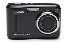 Load image into Gallery viewer, Kodak PIXPRO Friendly Zoom FZ43-BK 16MP Digital Camera with 4X Optical Zoom and 2.7&quot; LCD Screen (Black)
