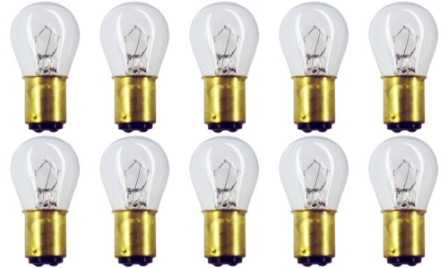 CEC Industries #308 Bulbs, 28 V, 18.76 W, BA15d Base, S-8 shape (Box of 10)