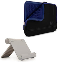 All-New Suede Tablet Sleeve for Kindle Fire 10 Inch + Kindle Tablet Stand