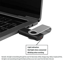 Load image into Gallery viewer, Enfain 8GB USB Flash Drive Bulk Memory Stick Swivel Thumb Drives, to Share Photo Video with Family and Friends (Multi Color 10 Pack)
