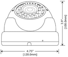 Load image into Gallery viewer, Amview 1800TVL 36 IR LEDs IR 2.8~12mm Varifocal Zoom Lens CCTV Security Camera
