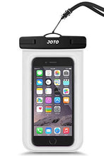 Load image into Gallery viewer, JOTO Universal Waterproof Pouch Cellphone Dry Bag Case for iPhone 13 Pro Max Mini, 12 11 Pro Max Xs Max XR X 8 7 6S Plus SE, Galaxy S20 S20+ S10 Plus S10e /Note 10+ 9, Pixel 4 XL up to 7&quot; -Clear
