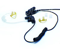 Single-Wire Surveillance Mic Kit for Motorola Radios HT750 HT1250 MTX850 MTX8250 PRO5150 PR860 HT1550 S47 Professional Series