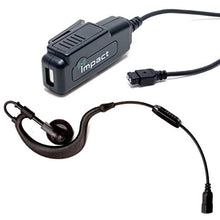 Load image into Gallery viewer, Impact M15-G2W-EH1VC Gold Series 2-Wire Surveillance Earpiece Kit for Motorola SL 2-Way Handheld Radios
