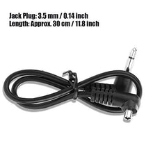 Load image into Gallery viewer, Acouto 3.5mm Jack Plug Flash Sync Cable Cord with Screw Lock to Male Flash PC

