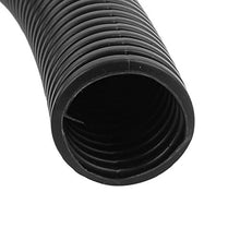 Load image into Gallery viewer, Aexit Black 28mm Wiring &amp; Connecting x 23mm Flexible Corrugated Conduit Pipe HoseTube Heat-Shrink Tubing 2.1M Long
