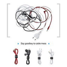 Load image into Gallery viewer, Cable Ties 7 inch, CableCreation 50PCS Reusable Fastening Organizer Cord/Tie Wrap, Nylon Adjustable Cable Management, 7  0.8 inch/Black
