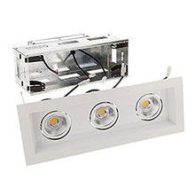 Load image into Gallery viewer, WAC Lighting MT-3LD311R-W935-WT Mini Multiple LED Three Remodel Housing with Trim and Light Engine 3500K Narrow White, 45 Beam Angle
