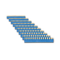 Finder 09316 Peigne 16 broches pour Contacteur Srie 39 Bleu en lot de 10 units