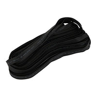 Aexit 20M Long Electrical equipment 9mm Inner Dia. Polyolefin Heat Shrinkable Tube Wire Wrap Cable Sleeve Black