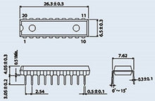 Load image into Gallery viewer, S.U.R. &amp; R Tools IC/Microchip USSR KR580IR82 Analogue IC8282 20 pcs
