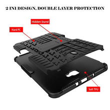 Load image into Gallery viewer, T580 Case, Galaxy Tab A 10.1 T585 Protective Cover Double Layer Shockproof Armor Case Hybrid Duty Shell with Kickstand for Samsung Galaxy Tab A 10.1 SM-T580/ T580N/ T585/T585C 10.1-inch Tablet Purple
