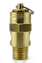 Load image into Gallery viewer, UPE Group New 1/4&quot; ASME Brass Safety Relief Valve 140 PSI American Made Compressed air pop Off Valve
