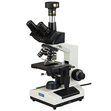Load image into Gallery viewer, OMAX 40X-2500X Darkfield LED Trinocular Compound Biological Microscope with 5MP Digital Camera
