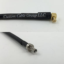 Load image into Gallery viewer, 12 inch RG188 MCX MALE ANGLE to CRC9 Male Pigtail Jumper RF coaxial cable 50ohm Quick USA Shipping
