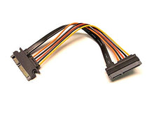 Load image into Gallery viewer, SATA III  SATA 3 Male to Female 5 Wire 8 Inch Extension Cable
