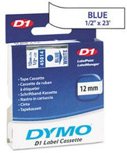 Load image into Gallery viewer, Genuine DYMO 1/2&quot; (12mm) Blue on White D1 Label Tape for Electronic Dymo LabelManager 280 Label Maker
