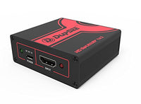DupSee Splitter 1x2, 1 in 2 Out High Speed 4K HDMI 1.4a Splitter Signal Distributor, Supports 3D, 4K, 1080p and Dolby, True HD, DTS-HD, CEC and 12 Bit Color. USB Micro-B Power Jack