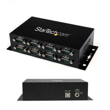 Load image into Gallery viewer, Startech.Com 8 Port Usb To Db9 Rs232 Serial Adapter Hub - Industrial Din Rail And Wall Mountable &quot;Product Category: Usb Hubs &amp; Converters/Converters-Usb&quot;
