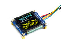 1.5inch RGB OLED Display Module 128x128 16-bit High Color SPI Interface SSD1351 Driver Raspberry Pi/Jetson Nano Examples Provided