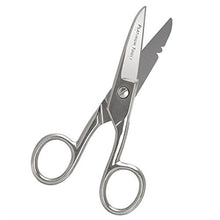 Load image into Gallery viewer, Platinum Tools 5 In. Run Design Electricians Scissors

