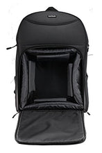 Load image into Gallery viewer, Navitech Black Portable Mobile Scanner Carry Case/Rucksack Backpack Compatible with The Xerox 7600i
