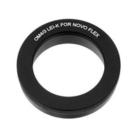 Fotodiox Lens Mount Adapter, Novoflex Fast-Focusing Rifle lens (Photosniper) to Olympus 4/3 four thirds Camera, fits Olympus E-1, E-3, E-10, E-20, E-30, E-300, E-330, E-400, E-410, E-420, E-450, E-500