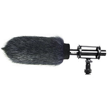 Load image into Gallery viewer, First2savvv TM-NTG1-A01 Outdoor Portable Digital Recorders Furry Microphone Mic Windscreen Wind Muff for BOYA BY-PVM1000
