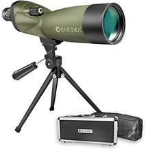Load image into Gallery viewer, 20-60 x 60mm Straight Zoom Spotting Scope Porro Prism BK-7 with Tripod and Case
