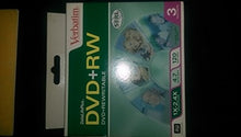 Load image into Gallery viewer, 3-Pack DVD+RW Media 4.7GB with Jewel Compat. with hp &amp; Dell DVD+RW
