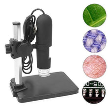 Load image into Gallery viewer, Beautylady 2MP High Definition 1000X 8 LED Digital Microscope Endoscope Magnifier Camera with Lift Stand

