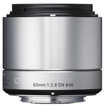 Load image into Gallery viewer, Portable &amp; Gadgets Sigma 35S963 60mm F2.8 DN Lens (Silver) (Micro Four Thirds) Color: Silver Style: Micro Four Thirds
