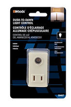 Load image into Gallery viewer, Woods 59407 (White) 59407WD Indoor Light Control Sensor With Photocell 120-Volt
