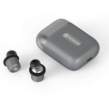 Load image into Gallery viewer, Rowkin Ascent Micro True Wireless Earbud Headphones: 17+ Hours, Bluetooth 5, Small Headphones &amp; Charging Case Deep Bass Mic Quick Pairing &amp; Noise Reduction for Android Samsung &amp; iPhone (Slate Gray)
