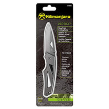 Load image into Gallery viewer, Kilimanjaro Vertice 6-Inch Everyday Folding Knife, Silver
