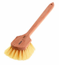 Load image into Gallery viewer, Osborn 54074SP Polypropylene Long Handle Scrub Brush, 5&quot; Brush Area Length, 6-1/2&quot; Brush Area Width, 21-3/4&quot; Overall Length, 2&quot; Trim Length, Wood Handle
