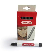Load image into Gallery viewer, Oregon 295365 Multi Surface Marking Crayon - Black (Pack of 12)

