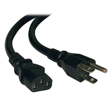 Load image into Gallery viewer, Tripp Lite Heavy Duty Computer Power Cord, 15A, 14AWG (NEMA 5-15P to IEC-320-C13), 10-ft. (P007-010)
