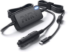Load image into Gallery viewer, PWR+ USB-C CAR Charger for Acer Chromebook 315 512 Spin 311 315 513 514 713 714 X360 Laptop PA-1450-78 PA-1450-80 NP.ADT0A.062 AK.045AP.080 Type-C Power Adapter - UL Safety, Fast Charge, Long Cord
