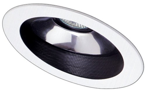 Elco Lighting EL1621W S6 6 Low Voltage Retrofit Trim - Adjustable Reflector and Baffle