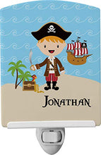 Load image into Gallery viewer, RNK Shops Pirate Scene Ceramic Night Light (Personalized)

