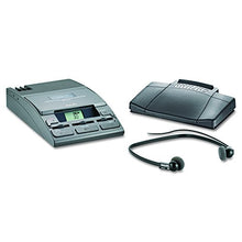 Load image into Gallery viewer, Philips LFH072052 720-T Desktop Analog Mini Cassette Transcriber Dictation System with Foot Control
