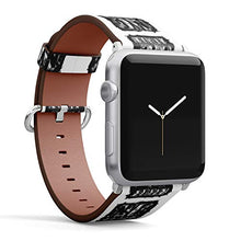 Load image into Gallery viewer, S-Type iWatch Leather Strap Printing Wristbands for Apple Watch 4/3/2/1 Sport Series (42mm) - Street Graphic Style NYC BKLYN
