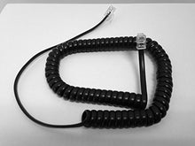 Load image into Gallery viewer, The VoIP Lounge Replacement 9 Foot Short Black Handset Receiver Curly Cord for Avaya IP Office 1400 and 1600 Series Phone 1403 1408 1416 1603 1608 1616
